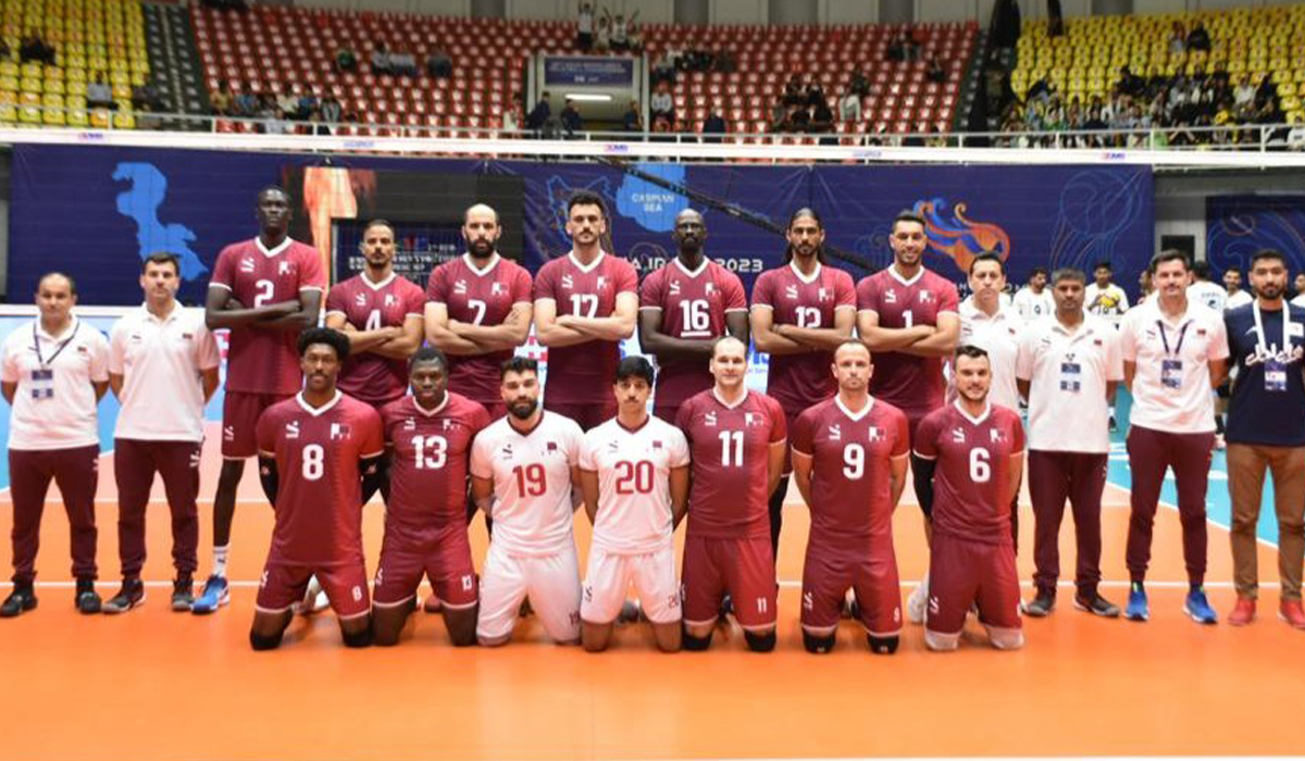 Qatar Volleyball Team Await Tough Games in Paris 2024 Qualifiers
